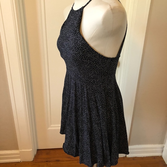 Urban Outfitters Black & White Polka Dot Dress SM - Picture 7 of 10